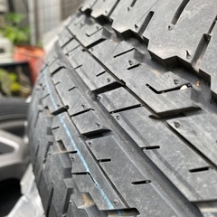 ジムニー　シエラ　純正アルミホイール4本セットバリ山の画像