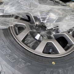 ジムニー　シエラ　純正アルミホイール4本セットバリ山