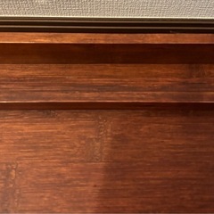 木製折りたたみテーブルの画像