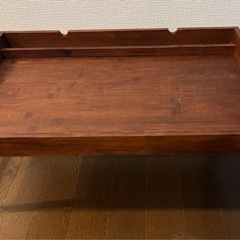 木製折りたたみテーブル
