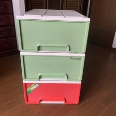 取りに来てくれる方に差し上げます　引出し型衣装ケース