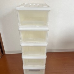 ニトリの箱5本セットの画像