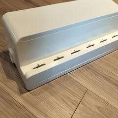 充電ステーション　ケーブル収納ラック