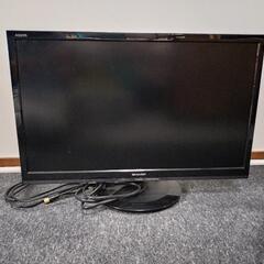 SHARP　22インチ テレビ（付属品あり）
