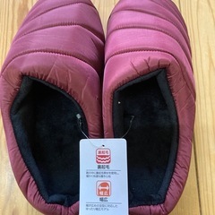 新品 裏起毛スリッパ レディース