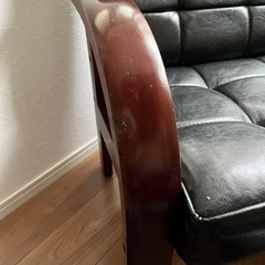 カリモク風　ソファの画像