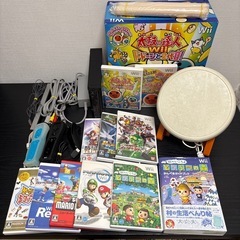 Wiiセット ソフト10本 どうぶつの森、マリオカート等※バラ売りNG