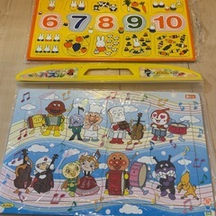 （決まりました）パズル　アンパンマン　ミッフィ　8ピース　20ピースの画像