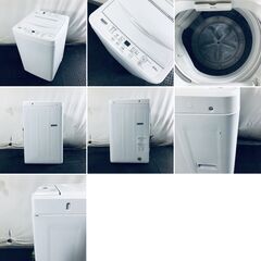 ID:sc12704 ヤマダ電機 YAMADA 洗濯機 一人暮らし 中古 2022年製 全自動洗濯機 6.0kg ホワイト 送風 乾燥機能付き YWM-T60H1  【リユース品：状態B】【送料無料】【設置費用無料】の画像