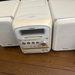 MD カセットCDコンポ2台