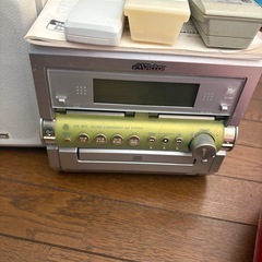 MD カセットCDコンポ2台の画像