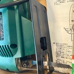 【受け渡し調整中】HOMETOOL ジグソー JS-16V ナカトミ　替刃付き の画像