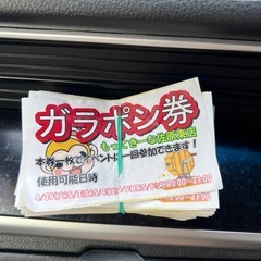 ガラポン券