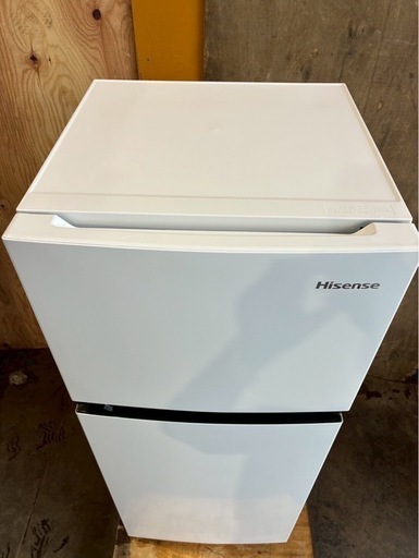 【美品】Hisense 120㍑ 2020年製 冷蔵庫 ホワイト◎