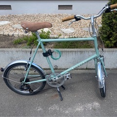 ビアンキ　ミニベロ7 merlo minivelo チェレステ 2013年購入の画像