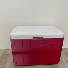 コールマンクーラーボックス赤 