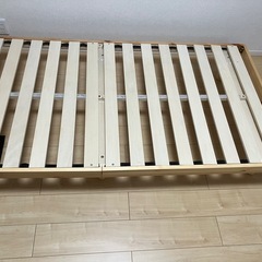 ニトリ足付きすのこベッドシングル