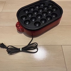 アイリスオーヤマ　ホットプレート 2枚 ITY-20WA-R レ...