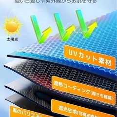 【完全遮光】晴雨兼用 折りたたみ傘 日傘 雨傘 超コンパクト 暑さ対策 ベージュの画像