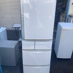 早い引き取り優先　屋外洗剤清掃済み　400L 5ドア冷蔵庫