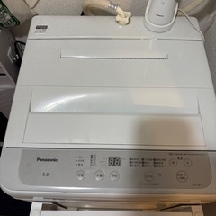 洗濯機　2023年購入　パナソニック 全自動洗濯機 5kg NA-F5B1-LH