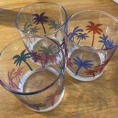 ガラスコップ　3つセット