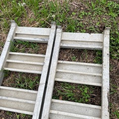 アルミブリッジ 長さ210cm　幅 30cm　耐荷重1000キログラム 二枚セットの画像