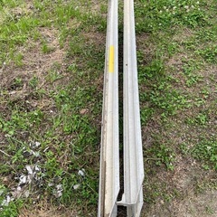 アルミブリッジ 長さ210cm　幅 30cm　耐荷重1000キログラム 二枚セットの画像