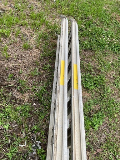 アルミブリッジ 長さ210cm　幅 30cm　耐荷重1000キログラム 二枚セット