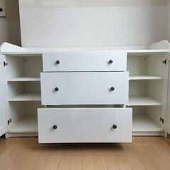 IKEAの収納棚ですの画像