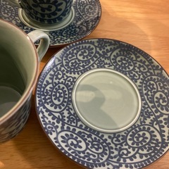 コーヒーカップ　ソーサー　2客の画像