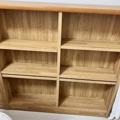 棚　シェルフ　キャビネット　本棚　収納　木製　家具の画像