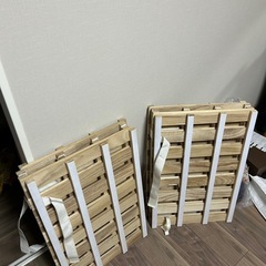すのこ（46×70,4枚連）2つ