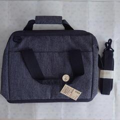 【無印良品】 撥水ボストンバッグ　伸縮機能付き　※新品未使用