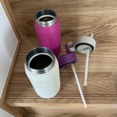 KINTO プレイタンブラー　水筒　ストロー付き　真空断熱　蓋付きの画像
