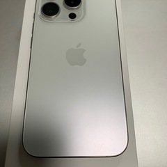 iPhone15 pro 512GB ホワイトチタニウム SIMフリーの画像