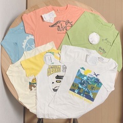 新品未使用　タグ付き　子供服　男の子　130cm　Tシャツ　6点...
