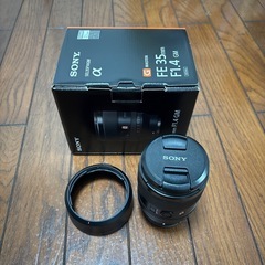 35mm gmレンズ　単焦点　sony 35mmf1.4の画像