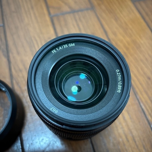 35mm gmレンズ　単焦点　sony 35mmf1.4