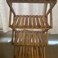 キャプテンスタッグ 木製ラック