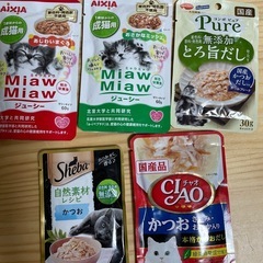 猫 フード試供品セット 成猫用の画像