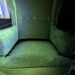 STRANDMON ストランドモンウィングチェア, ジューパルプ ダークグリーンの画像