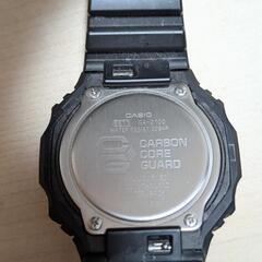 【美品】G-SHOCK Gショック ジーショック 腕時計 八角形 GA-2100 オールブラック カーボンコアガードの画像