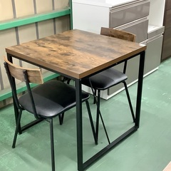 家具ならトレファク吉川店！！   ニトリ　ダイニング3点セットの画像