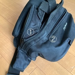 ヒップシート　ウエストポーチ型の画像