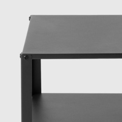 【IKEA KNARREVIK クナレヴィーク 2段ラック 2個セット】引取限定の画像