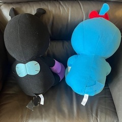 ばいきんまん　こきんちゃん　ぬいぐるみの画像