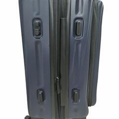 新品！スーツケース Sサイズ USBポート付きTSAロック 拡張機能付き ブルーの画像