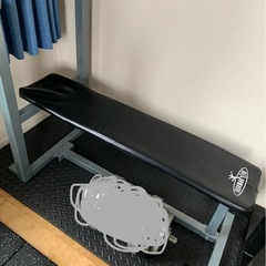 【引き渡し先決定】ベンチプレス一式 