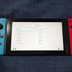 任天堂Switchのセットとどうぶつの森カセット付きの画像
